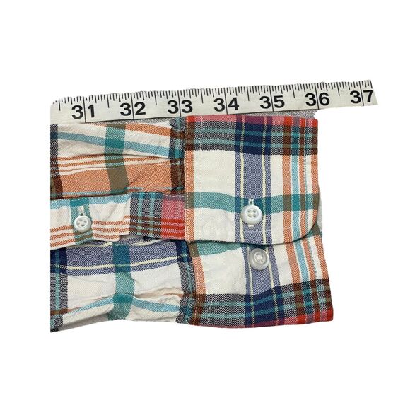 RYE by Hawker Rye Shirt Men's Large Multicolor Plaid Cotton Regular Button-Down - Picture 7 of 8